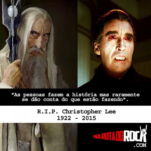 RIP christopher lee